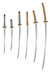 Japanische Schwerter Arten