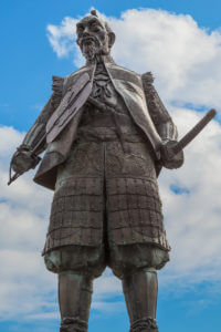 Toyotomi Hideyoshi Statue in Osaka