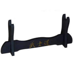 Schwertständer mit Bushido Schriftzeichen