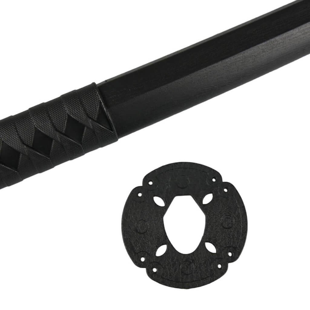 PTL Sports Bokken Shogun En Polypropylène - 99 Cm - Noir - Pour Entraînement Arts Martiaux