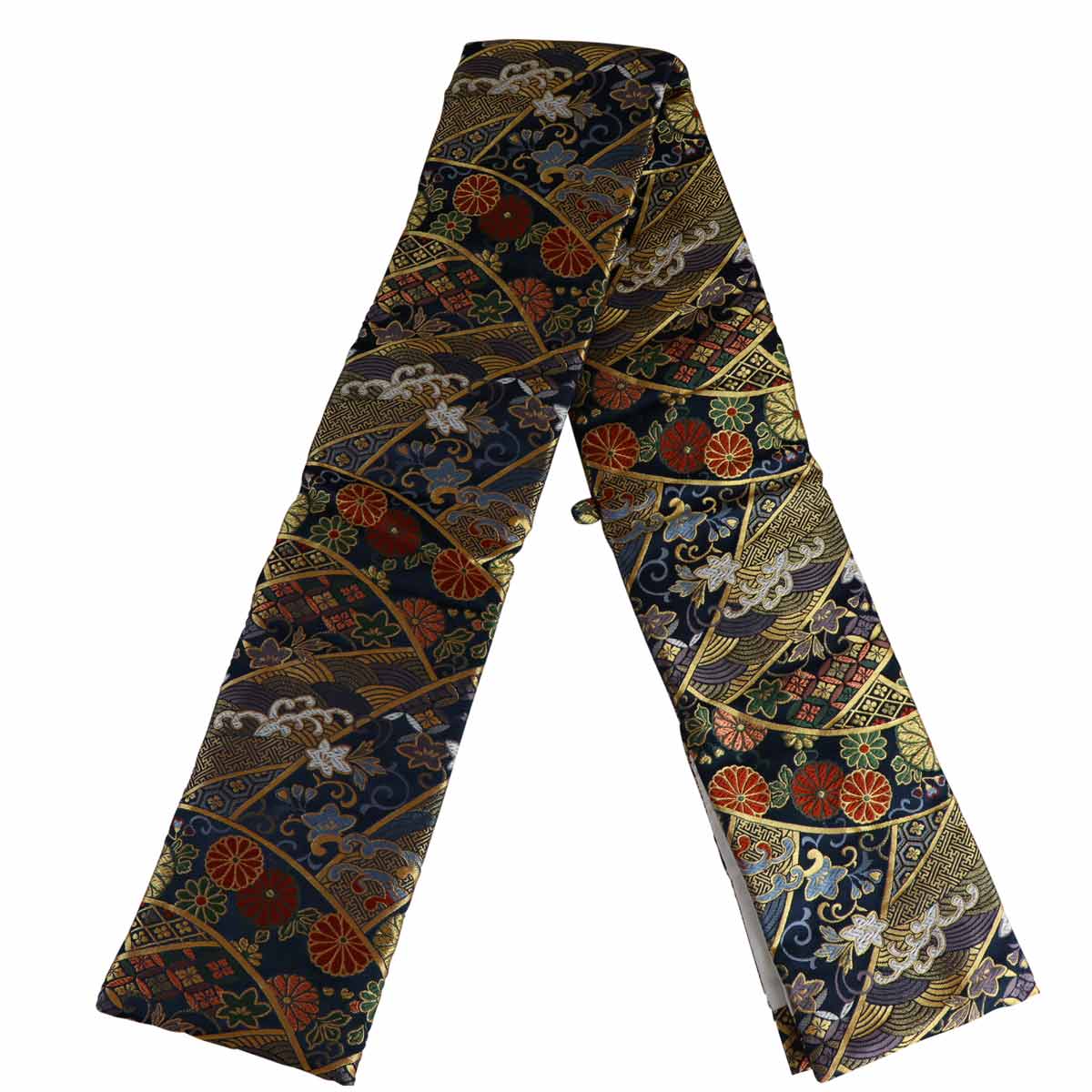 Schwertbeutel Premium aus Japan für Katana Blau mit Muster - Image 2