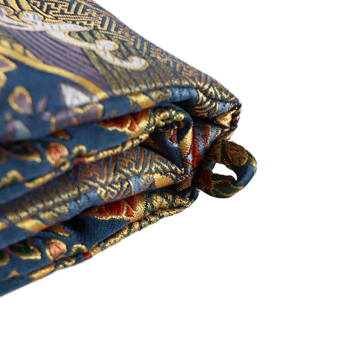 Schwertbeutel Premium aus Japan für Katana Blau mit Muster - Image 5