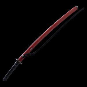 Nihonto sword by Kunimasa with Miyamoto Musashi Koshirae