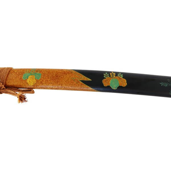 Katana 1095 Stahl mit Paulownia Malerei auf Saya - Image 3