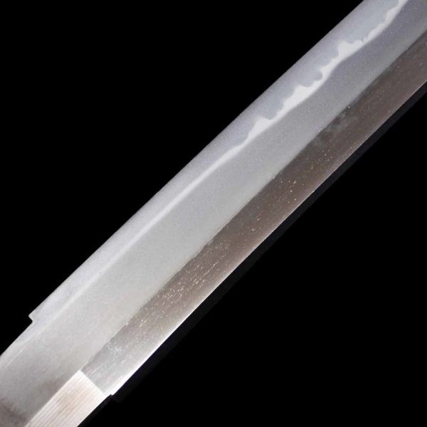 Katana und Wakizashi Shinshinto Daisho Set aus der Edo Zeit von Toshizane mit NBTHK Tokubetsu Hozon Zertifizierung – Image 5