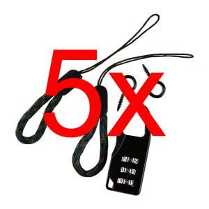 5x locking set for Katana centre stand