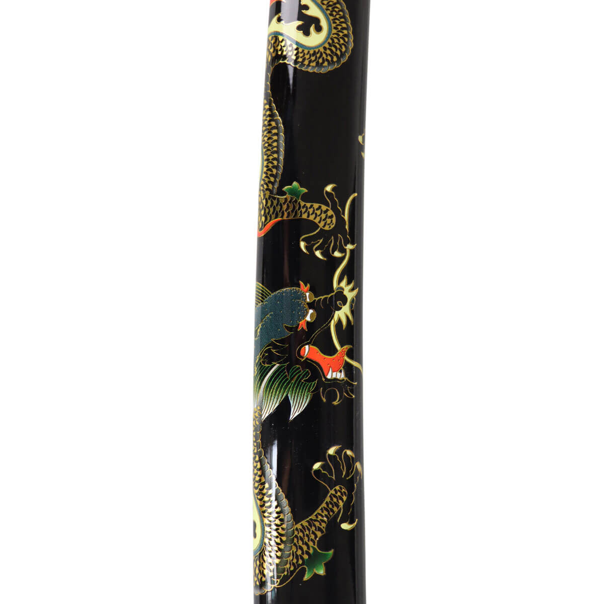 DerShogun Drachen Wakizashi Samuraischwert – Damaszener Stahl – verzierte Saya – Image 6