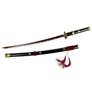 Katana Enma black Roronoa Zoro One Piece Samurai sword blunt