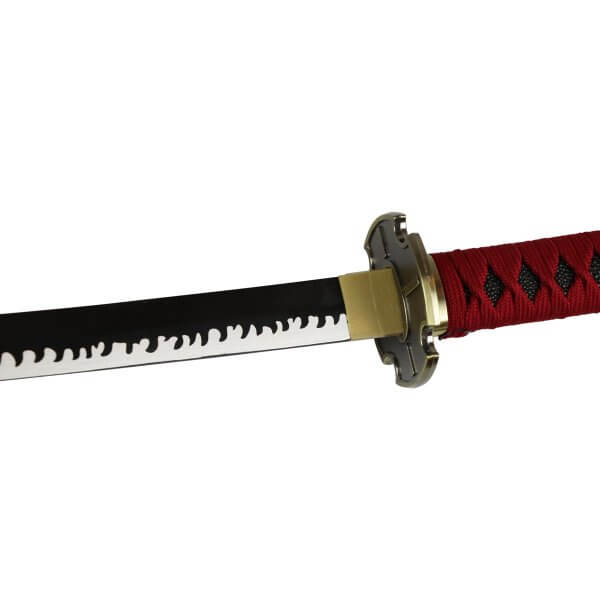 Deko Katana mit Holzklinge Sandai Kitetsu Roronoa Zoro One Piece Samurai Schwert stumpf - Image 2