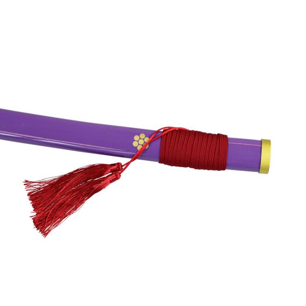 Deko Katana mit Holzklinge Enma Roronoa Zoro One Piece Samurai Schwert stumpf – Image 4