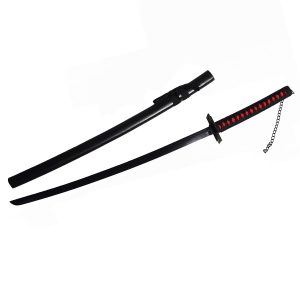 Ichigos Bankai Katana Cutting Moon als Dekoschwert mit stumpfer Klinge